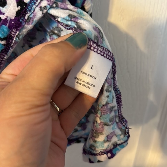 LILU women’s tank top; size large - Picture 4 of 5